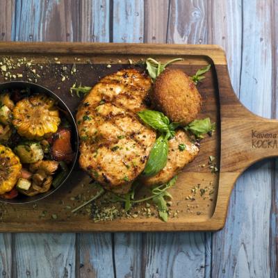 Pileći file na žaru